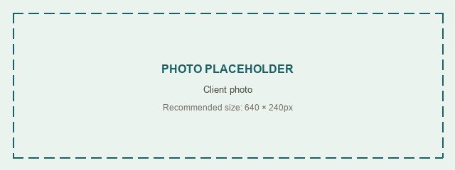 Placeholder — swap for a client photo